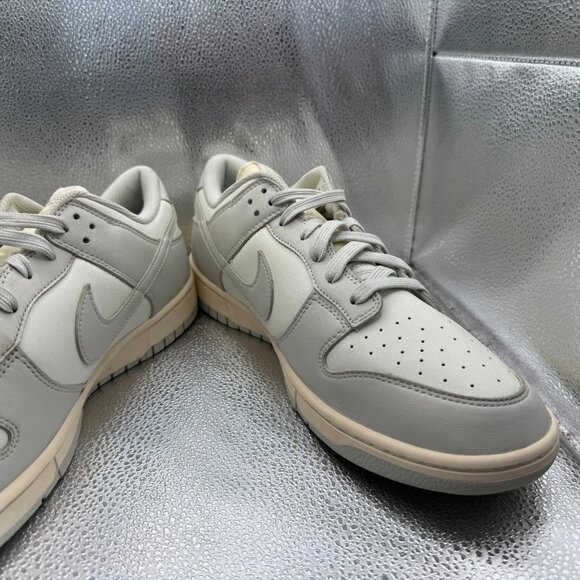 Size 14 Nike Dunk Low Mens Sail and Light‎ Bone Athletic Sneaker DD1503-107 - Picture 4 of 11
